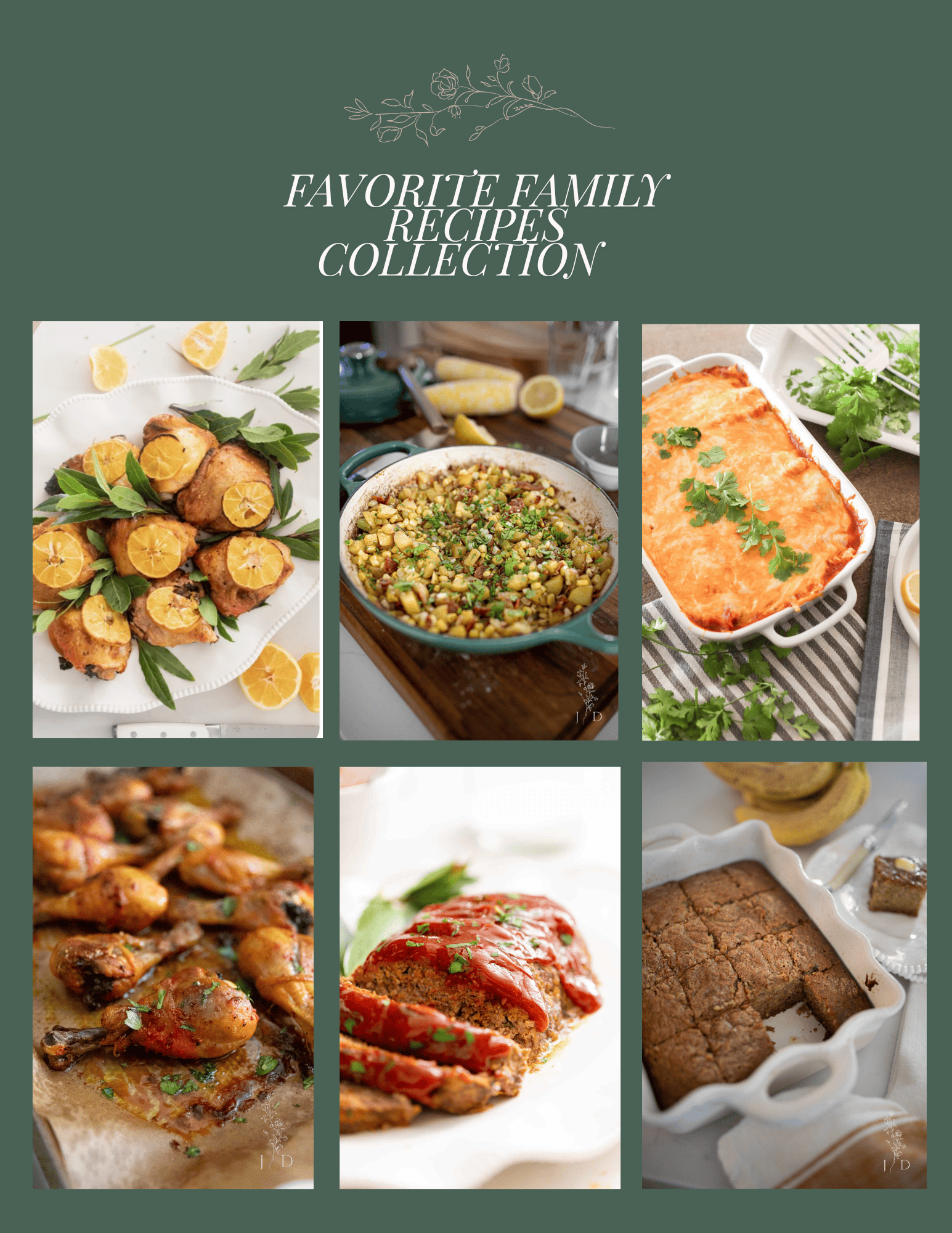 Printable Recipes for your recipe binder